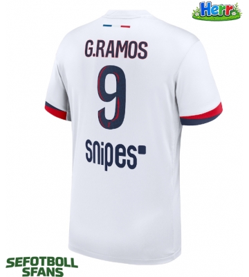 Paris Saint-Germain Goncalo Ramos #9 Bortatröja 2025-26 Kortärmad